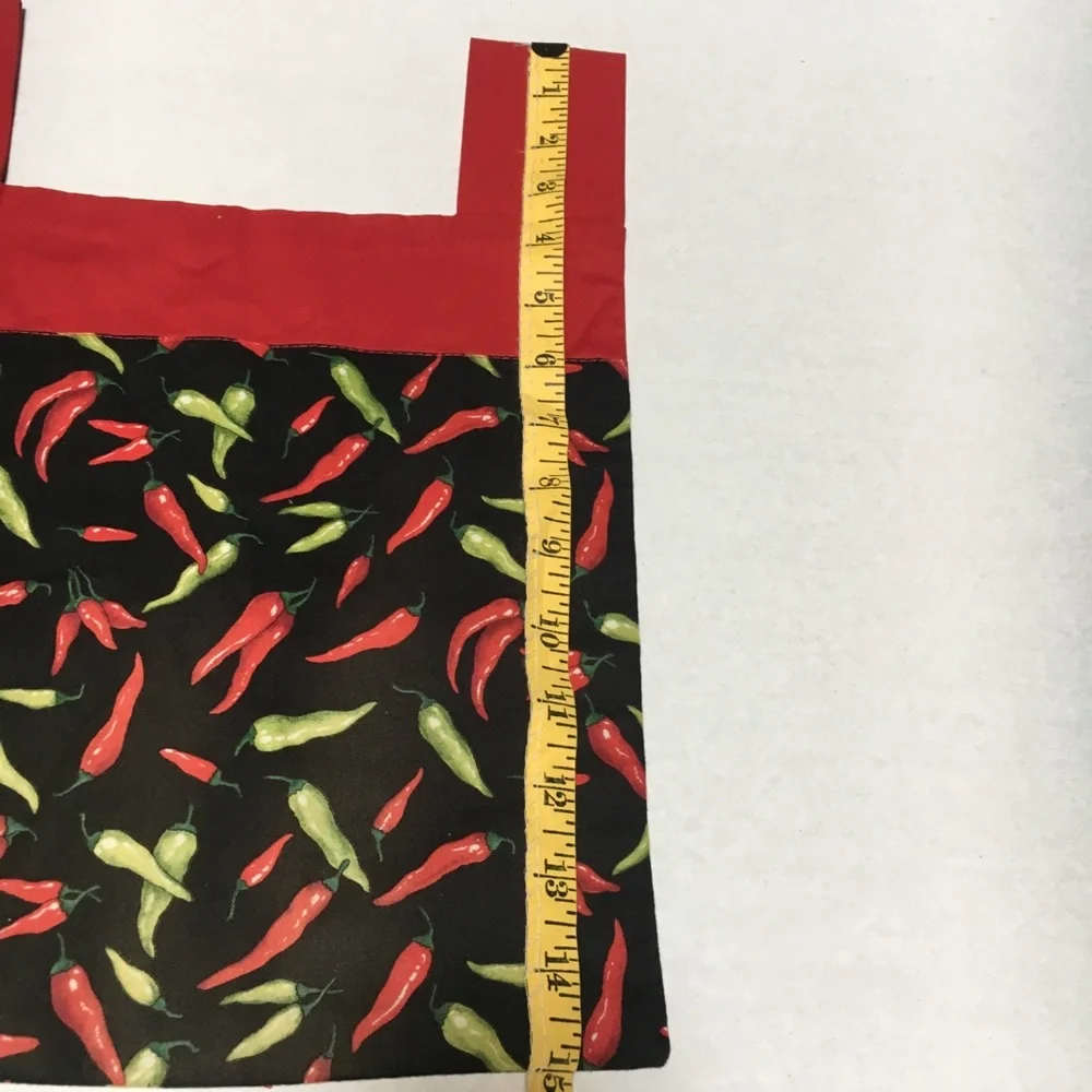 Hot Chili Pepper Red Green Black‎ Window Valance